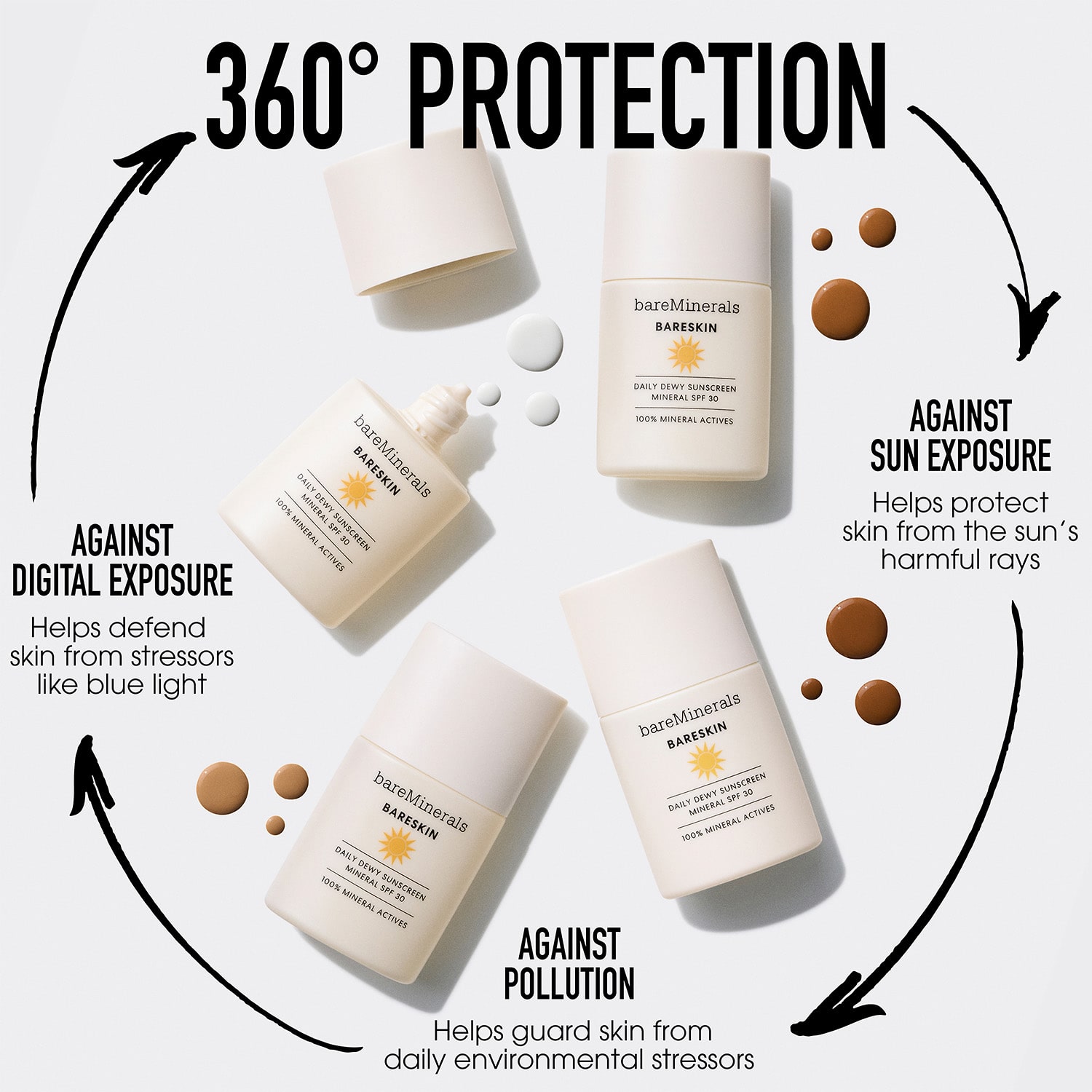 bareMinerals BARESKIN® Daily Dewy Sunscreen Mineral SPF 30