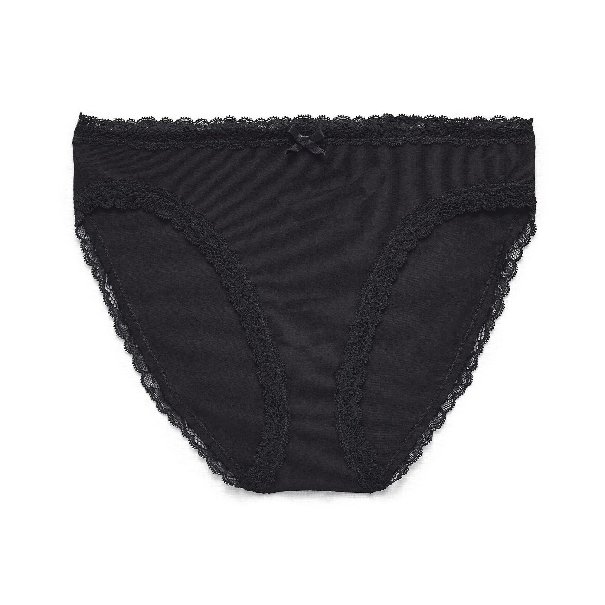 Arizona Body Cotton with Lace High Leg Bikini