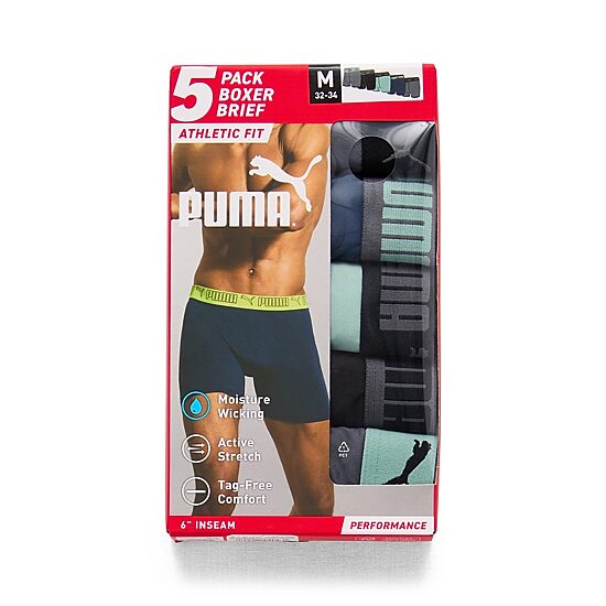 PUMA Mens Boxer Briefs Pfa25m1514027-604