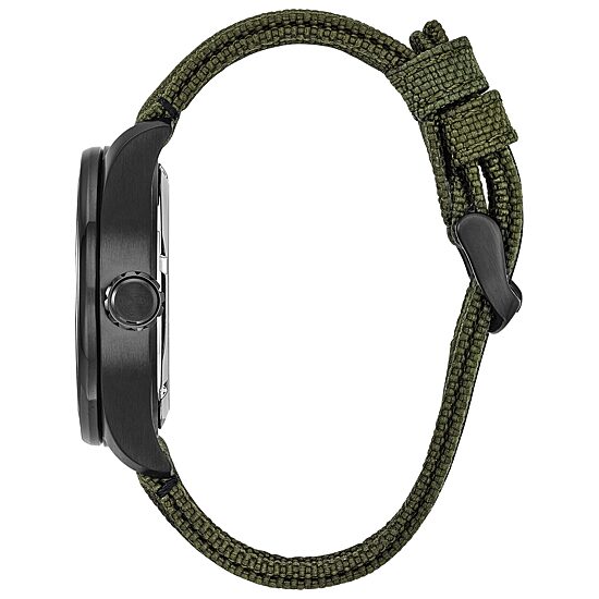 Citizen Chandler Mens Green Strap Watch Bu2055-16e