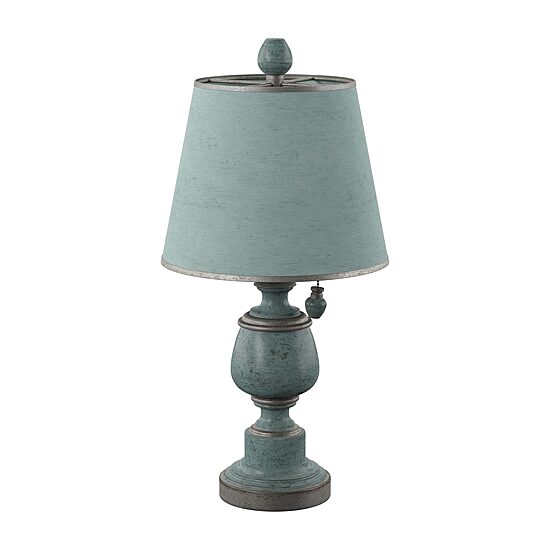 Stylecraft 12 W Blue Table Lamp