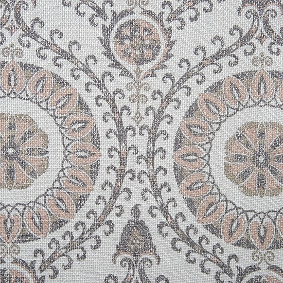 Regal Home Surfaces Medallion Grommet Top Light-Filtering Single Curtain Panel