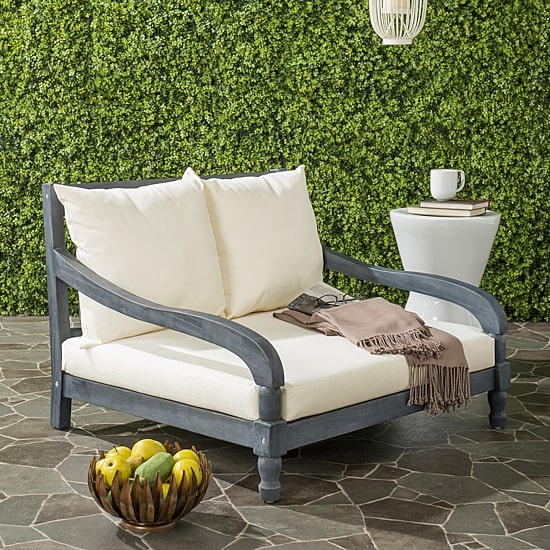 Safavieh Pomona Patio Collection Lounge Chair