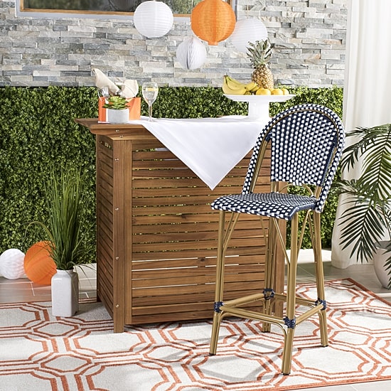 Safavieh Ford Patio Collection Bar Stool