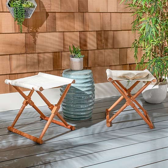 Breanne Collection Patio Garden Stool Set