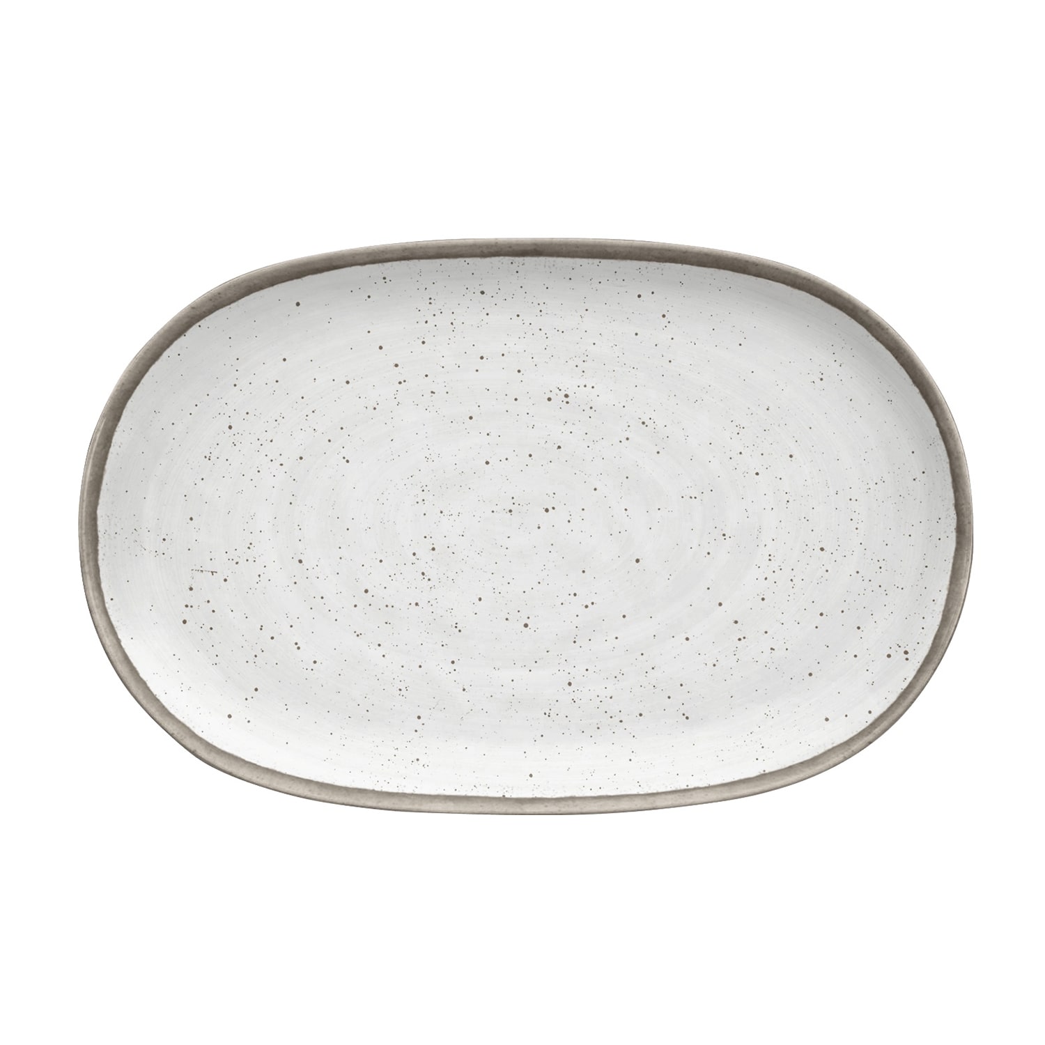 ABODE HOMEWARES Retreat Pottery Bamboo Serving Platter