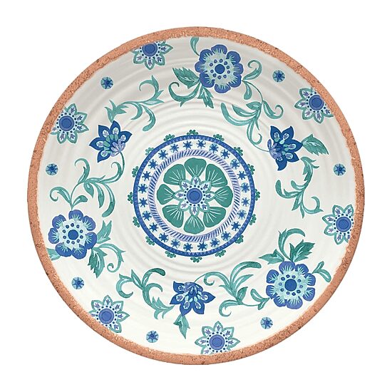 ABODE HOMEWARES Rio Floral Serving Platter