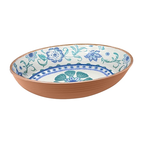 ABODE HOMEWARES Rio Floral Serving Bowl