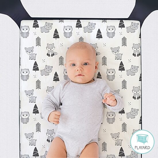 The Peanutshell 3-pc. Playard Sheet