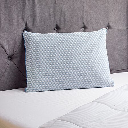 TruCool Side Sleeper Pillow Featuring Serene Foam, Color: White