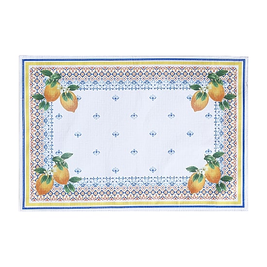 Threadmade "Capri Lemon Placemat 4-pc. Placemat