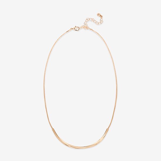 Bijoux Bar Delicates Womens 15 Inch Collar Necklace