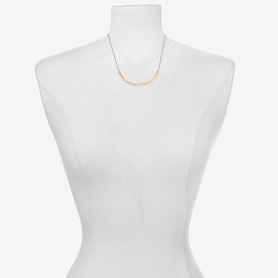 Bijoux Bar Delicates Womens 15 Inch Collar Necklace