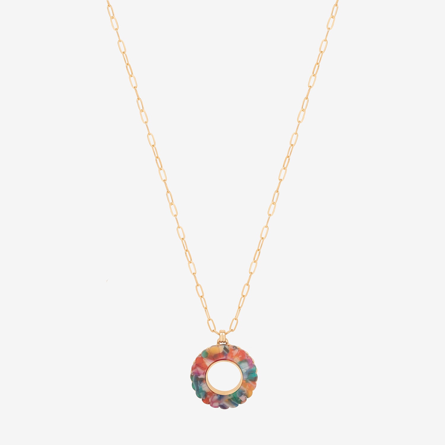 Bijoux Bar Delicates Gold Tone Womens 32 Inch Pendant Necklace