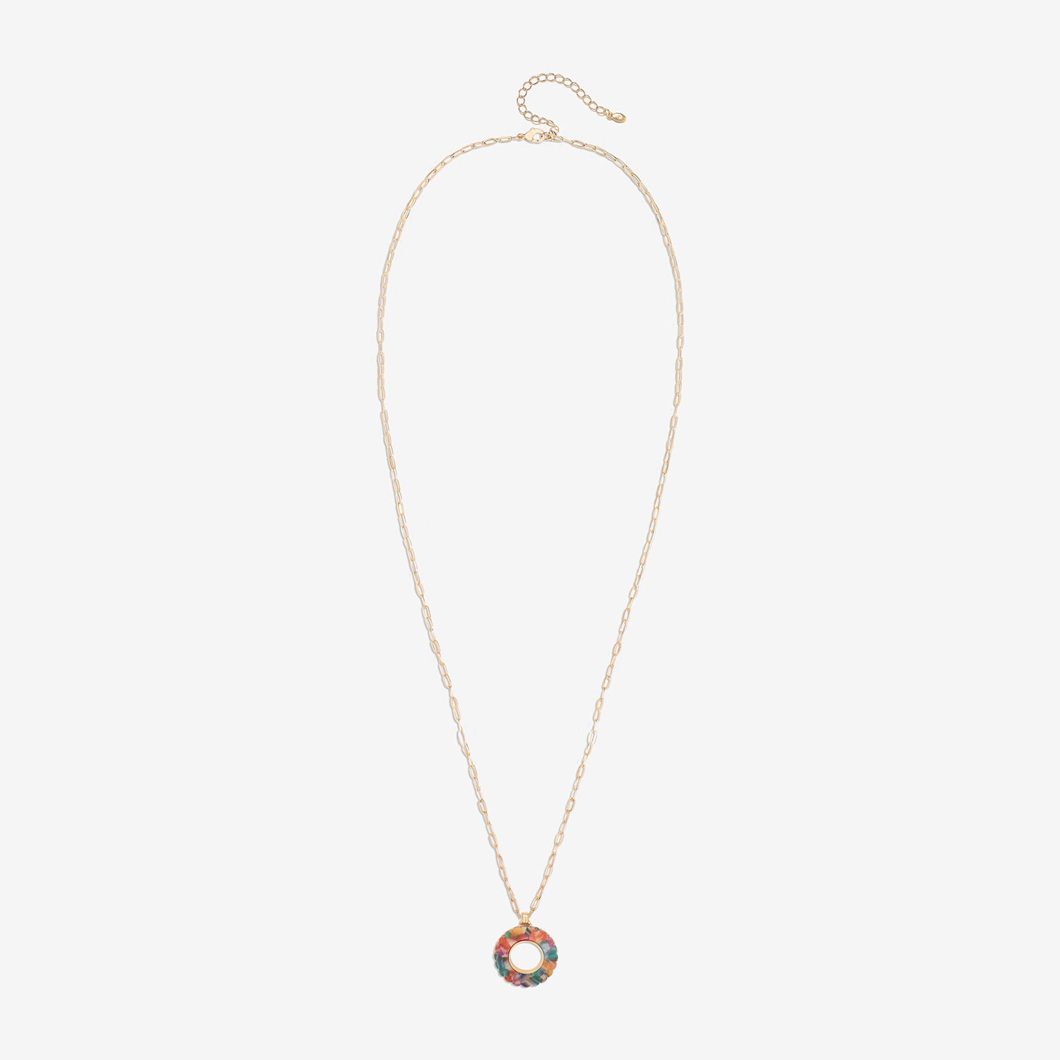 Bijoux Bar Delicates Gold Tone Womens 32 Inch Pendant Necklace