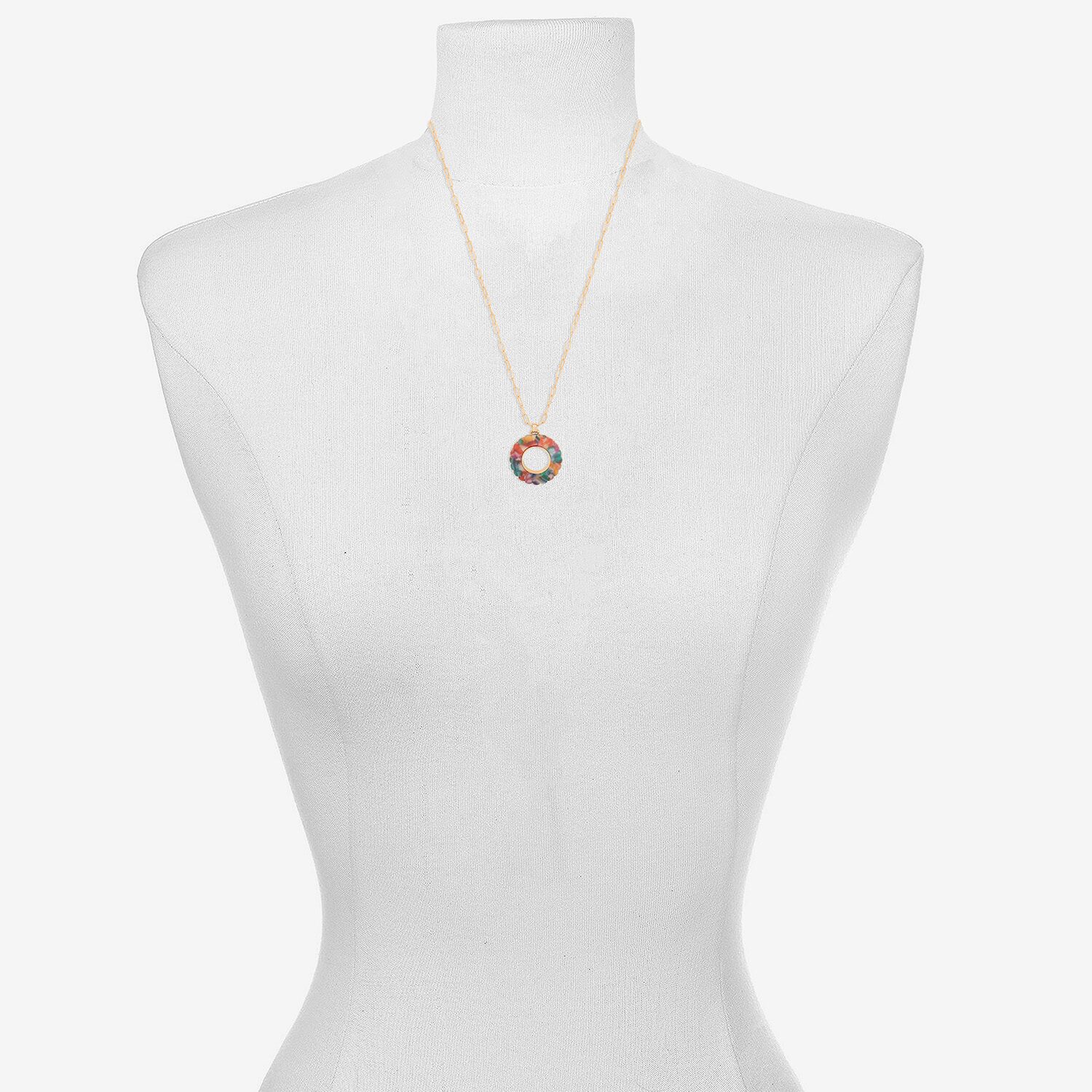 Bijoux Bar Delicates Gold Tone Womens 32 Inch Pendant Necklace