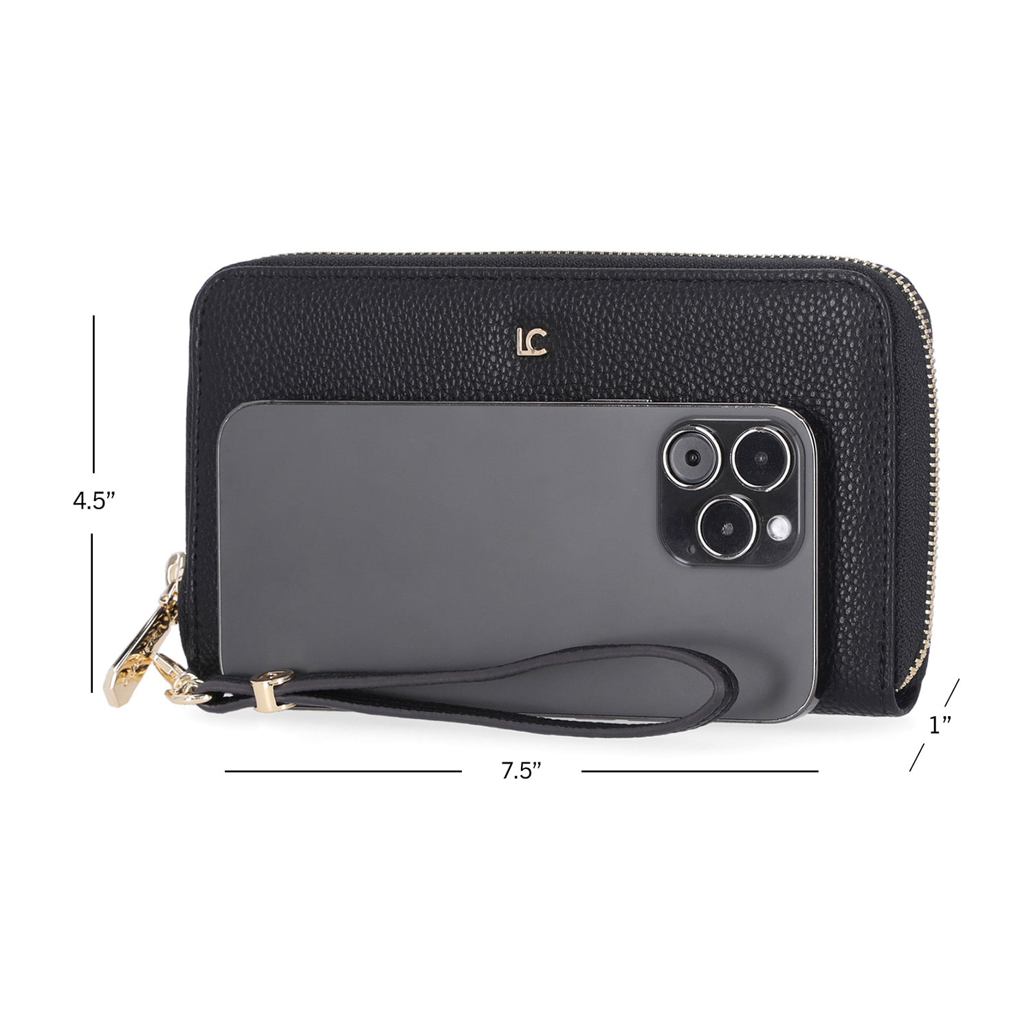 Liz Claiborne Erica Womens Zip Around Wallet