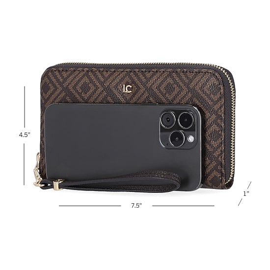 Liz Claiborne Erica Womens Zip Around Wallet