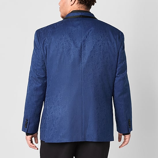 J. Ferrar Evening Edition Mens Big and Tall Slim Fit Sport Coat