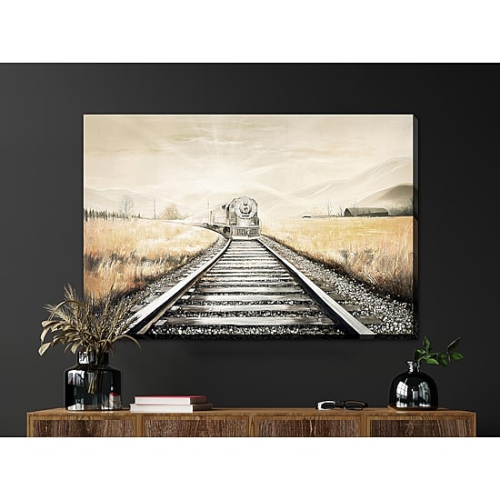 Streamline Art On The Horizon Canvas Art