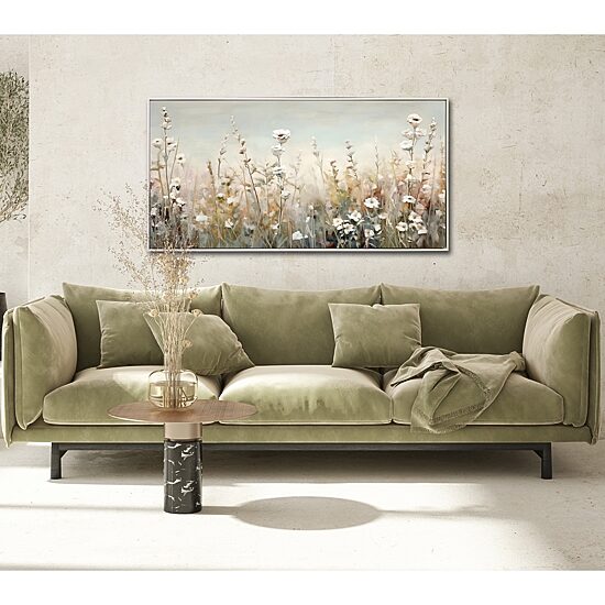 Streamline Art Meadow Of Tranquility Framed Canvas Art