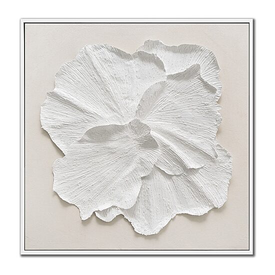 Streamline Art Delicate Petal I Framed Canvas Art
