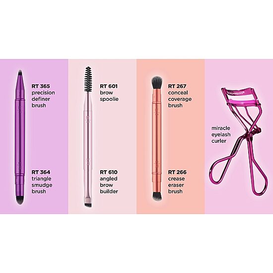 Real Techniques Double Time Brush + Lash Set