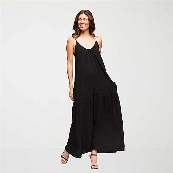 24seven Comfort Apparel Womens Scoop Neck Sleeveless A-Line Dress