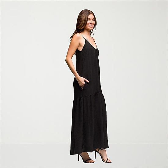 24seven Comfort Apparel Womens Scoop Neck Sleeveless A-Line Dress