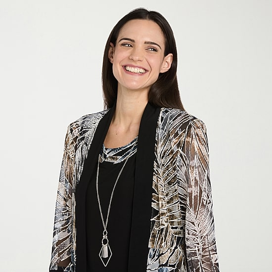 R & M Richards Womens Petite Jacket Dress