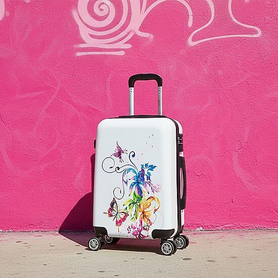 InUSA Fusion 20 Inch Hardside Lightweight Carry-On Spinner Luggage