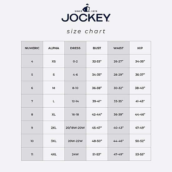 Jockey Plus Size Elance® French Cut - 3 Pack- 1485