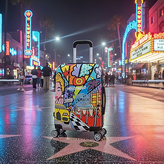InUSA 20 Inch Hardside Lightweight Carry-On Spinner Luggage