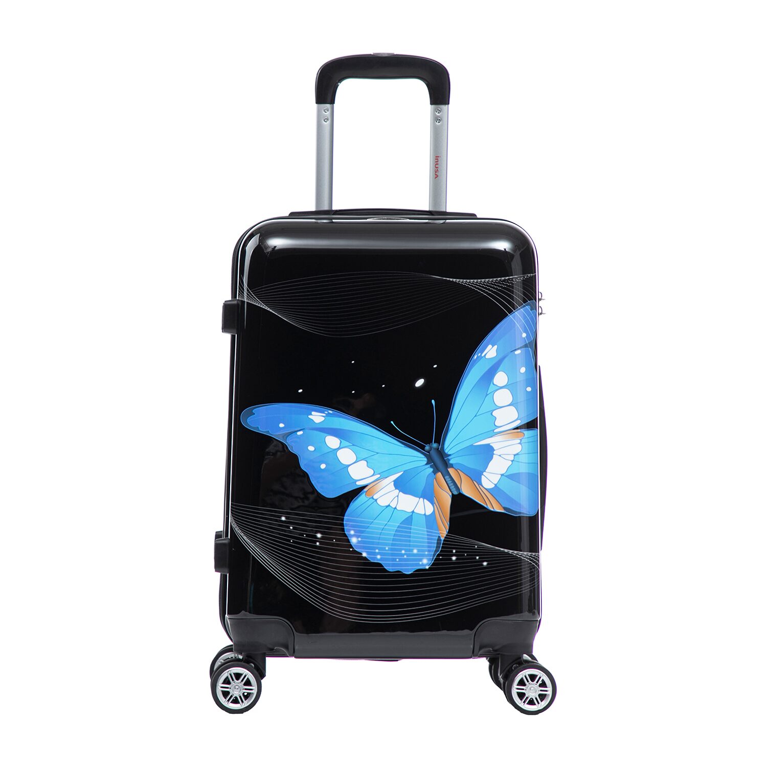 InUSA 20 Inch Hardside LIGHTWEIGHT Carry-On Spinner Luggage