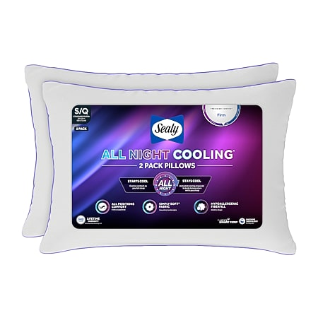 Sealy EternaLoft Medium Support Pillow, Color: White - JCPenney