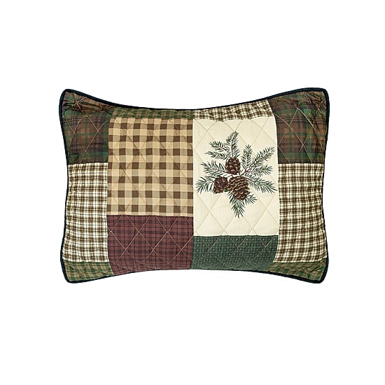 Your Lifestyle By Donna Sharp Pine Panels Cottage Core Quilt Set