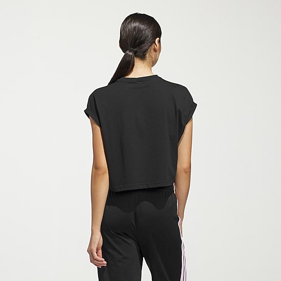 adidas Womens Crew Neck Short Sleeve Active T-Shirt