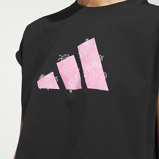 adidas Womens Crew Neck Short Sleeve Active T-Shirt