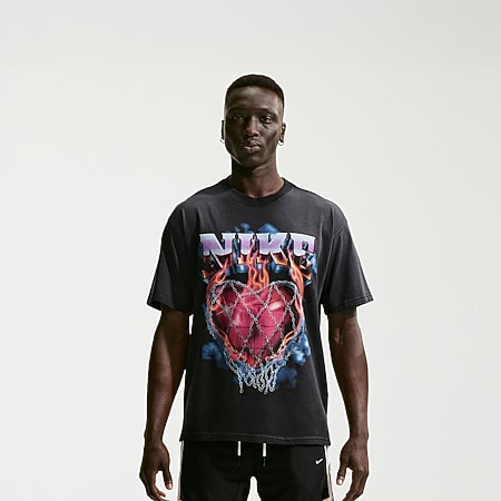 Nike Just Do It Mens Crew Neck Short Sleeve Regular Fit Graphic T