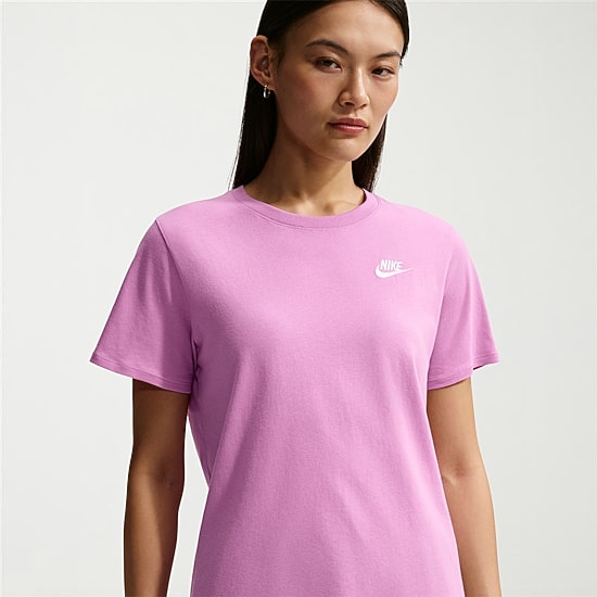 Nike Womens Crew Neck Short Sleeve Active T-Shirt