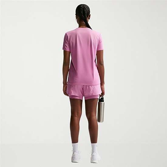 Nike Womens Crew Neck Short Sleeve Quick Dry Active T-Shirt