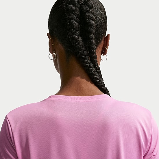 Nike Womens Crew Neck Short Sleeve Quick Dry Active T-Shirt