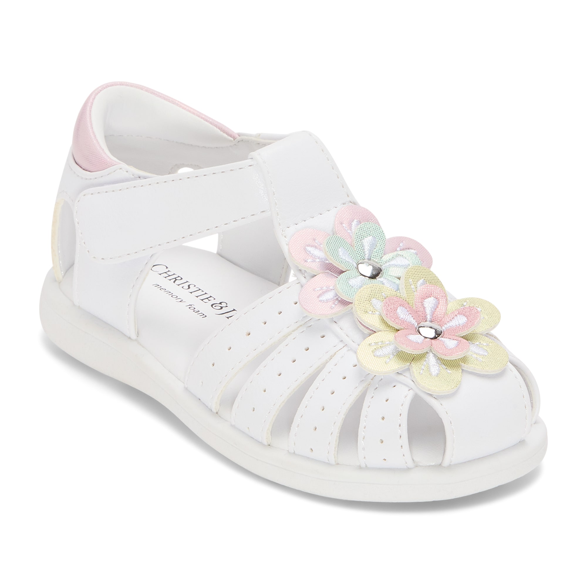 Christie & Jill Toddler Girls Lil Mila Strap Sandals
