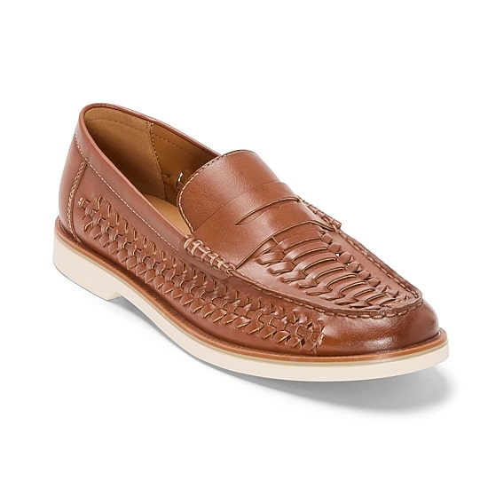 Stafford Barolo Mens Round Closed Toe Loafers