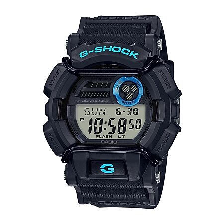 Casio G-Shock Mens Multi-Function Digital Gray Strap Watch Gd350-8