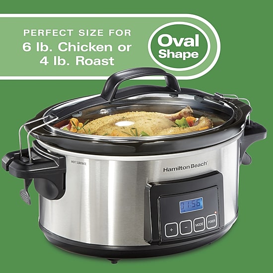 Hamilton Beach® 6 Qt. Programmable Slow Cooker