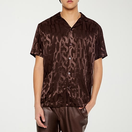 Forever 21 Mens Short Sleeve Button-Down Shirt
