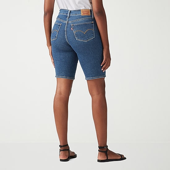 Levi's® Women's Shaping Mid Rise Bermuda Short