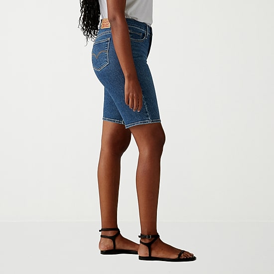 Levi's® Women's Shaping Mid Rise Bermuda Short