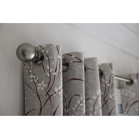 Sun Zero Atmosphere Darley Grommet Top 100% Blackout Single Curtain Panel